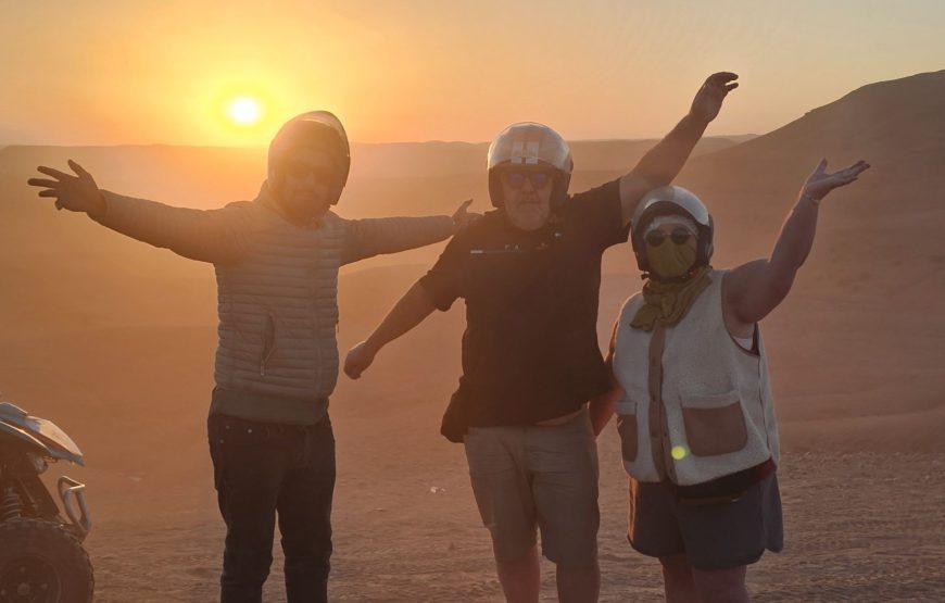 Quad ride in the Marrakech Palm Grove