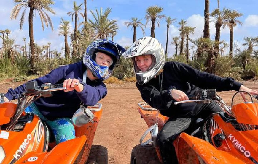 Quad ride in the Marrakech Palm Grove