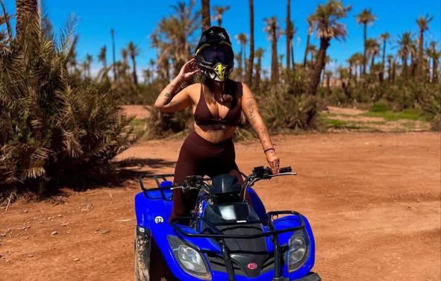 Quad ride in the Marrakech Palm Grove