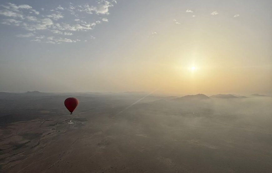Hot air balloon flight in Marrakech