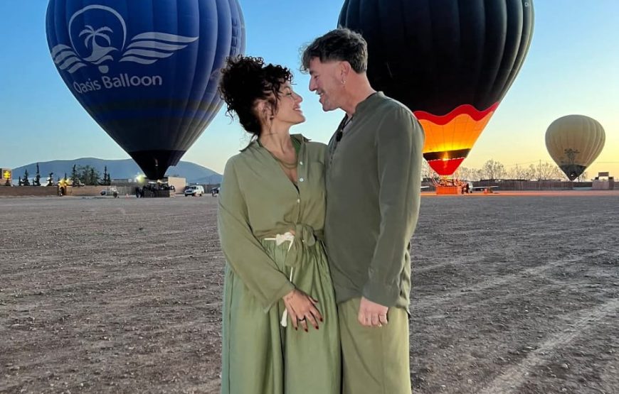 Hot air balloon flight in Marrakech