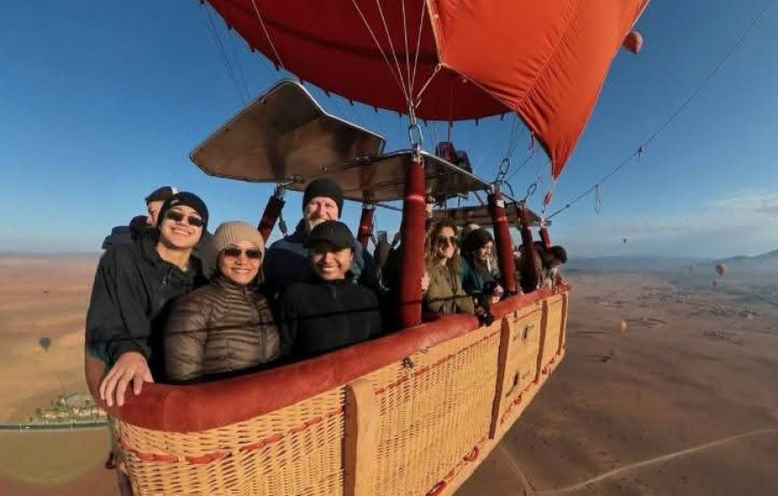 Hot air balloon flight in Marrakech