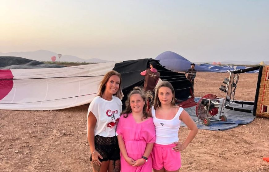 Hot air balloon flight in Marrakech