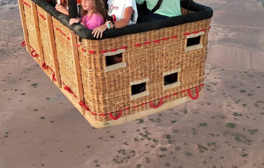 Hot air balloon flight in Marrakech