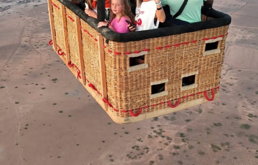 Hot air balloon flight in Marrakech