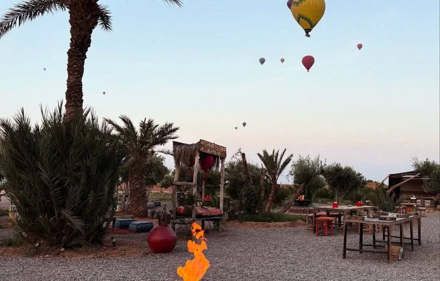 Hot air balloon flight in Marrakech