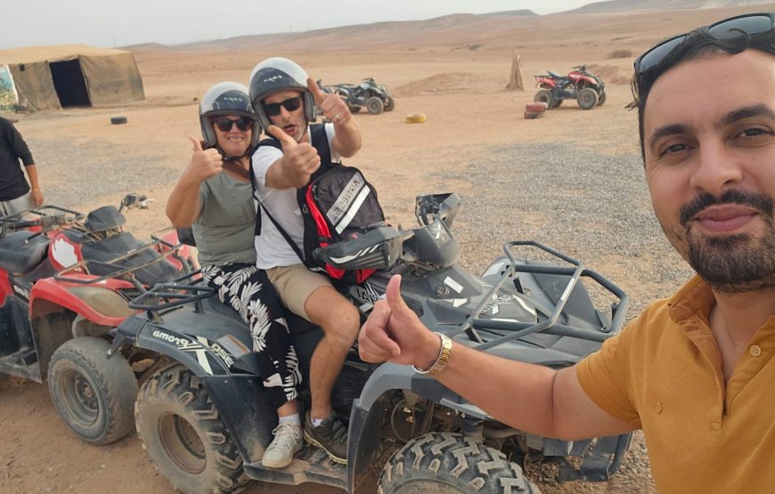 Quad Biking in the Agafay Desert & Dinner