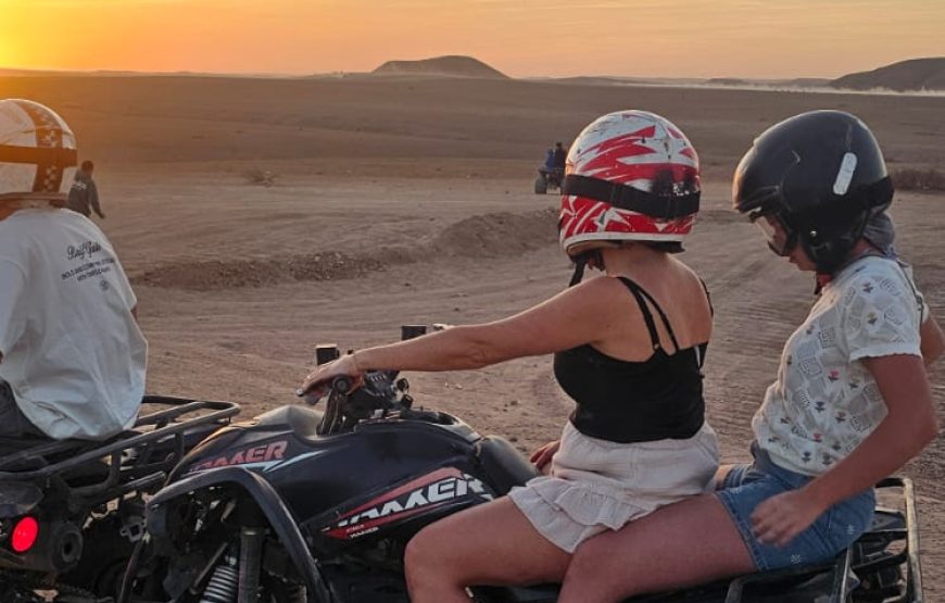 Quad Biking in the Agafay Desert & Dinner