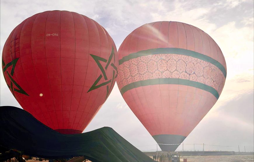 Hot air balloon flight in Marrakech