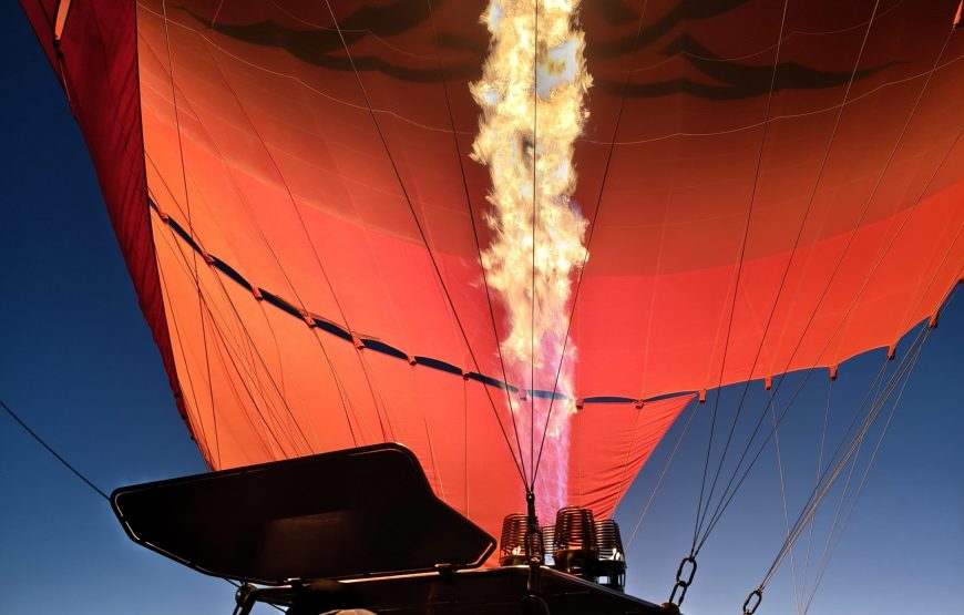 Hot air balloon flight in Marrakech