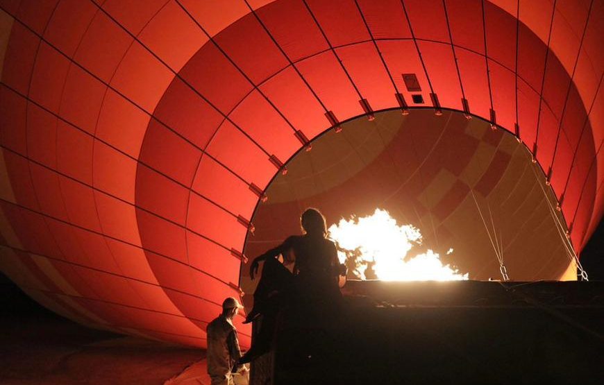 Hot air balloon flight in Marrakech