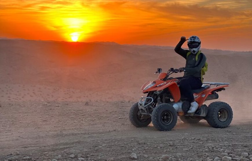 Quad Biking in the Agafay Desert & Dinner