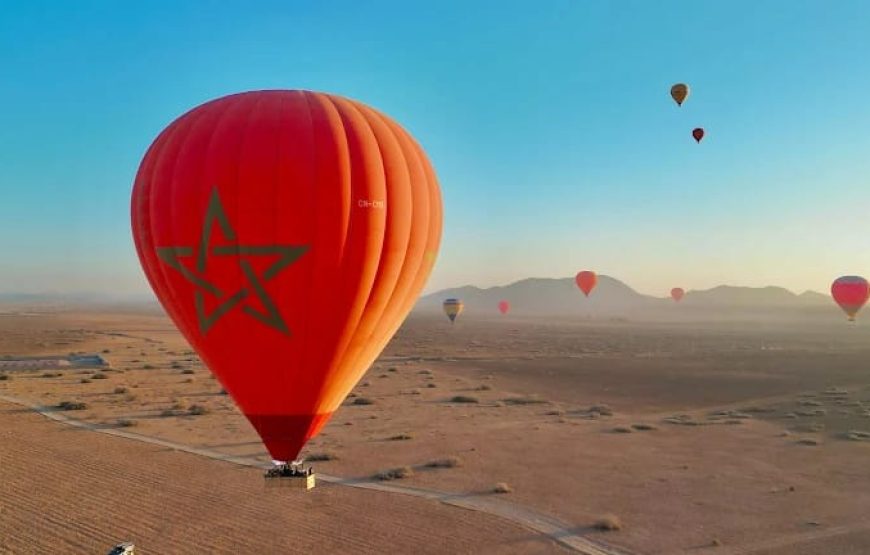 Hot air balloon flight in Marrakech