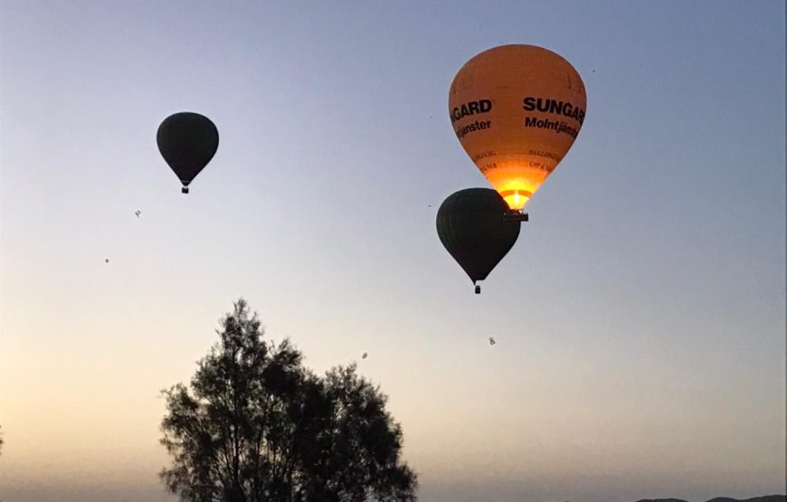 Hot air balloon flight in Marrakech