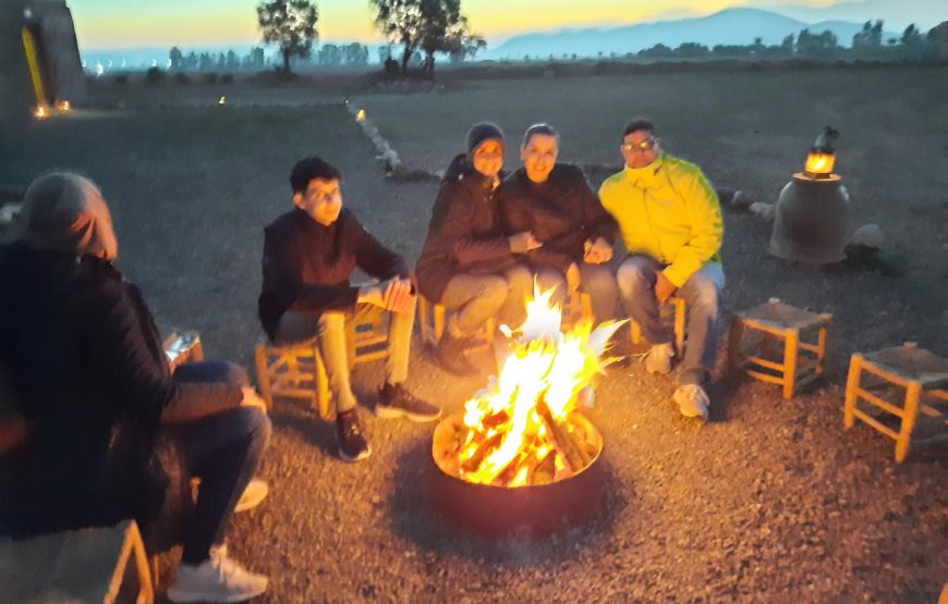 Hot air balloon flight in Marrakech