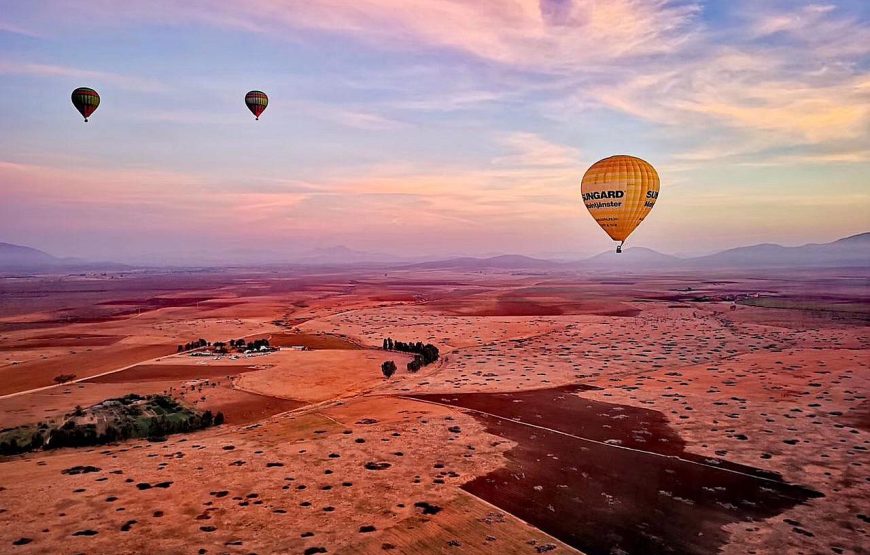 Hot air balloon flight in Marrakech