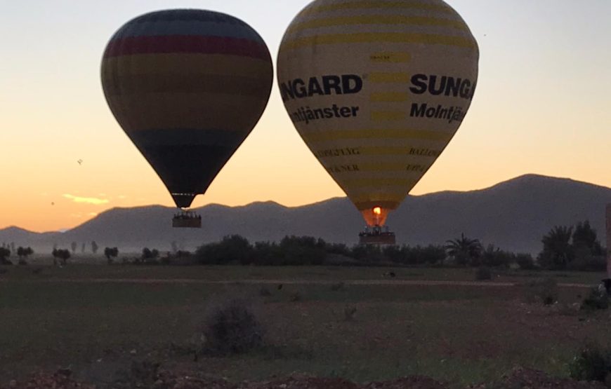 Hot air balloon flight in Marrakech