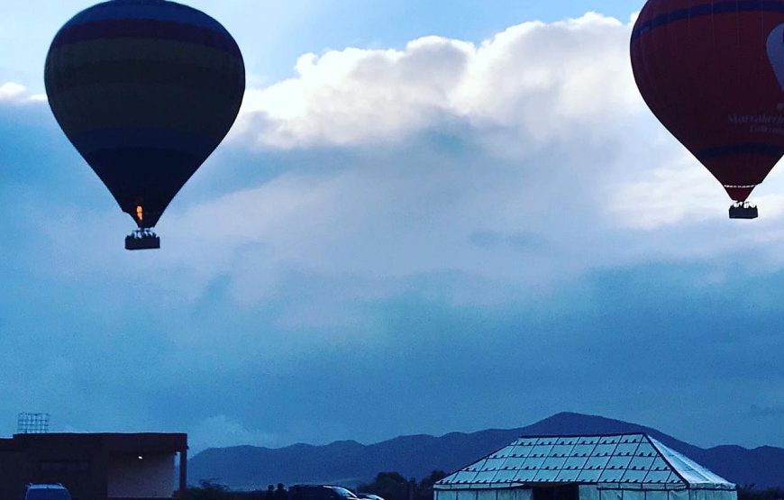 Hot air balloon flight in Marrakech