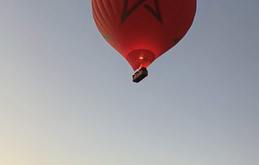 Hot air balloon flight in Marrakech