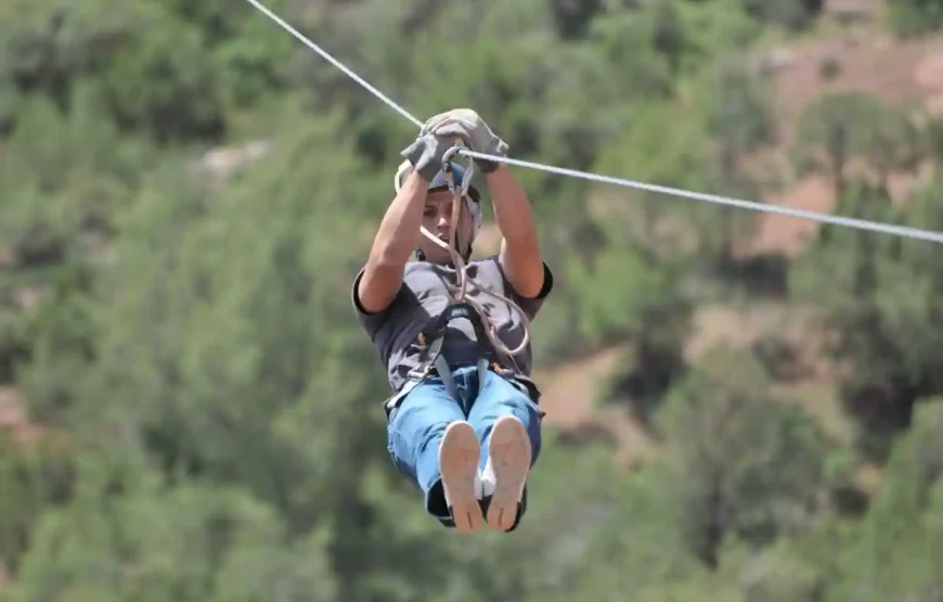 Zipline in the Lands of Amanar