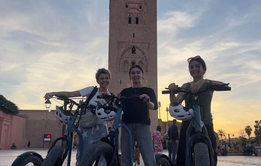 Electric Scooter in Marrakech: Adventure between Medina and Palm Grove