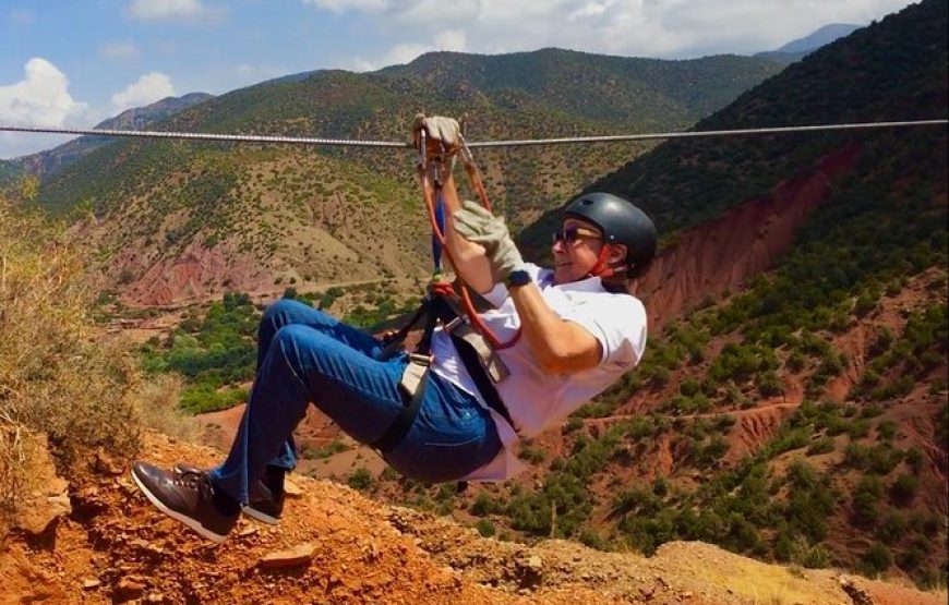 Zipline in the Lands of Amanar