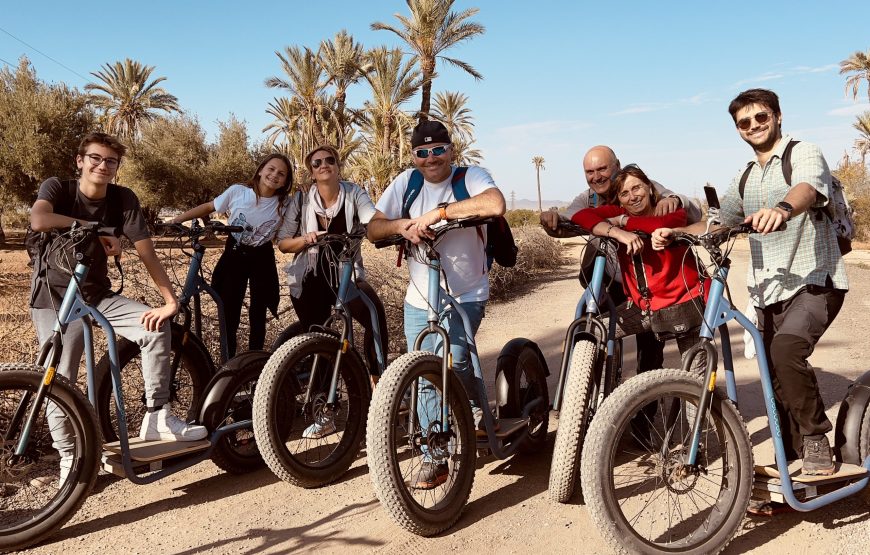 Electric Scooter in Marrakech: Adventure between Medina and Palm Grove
