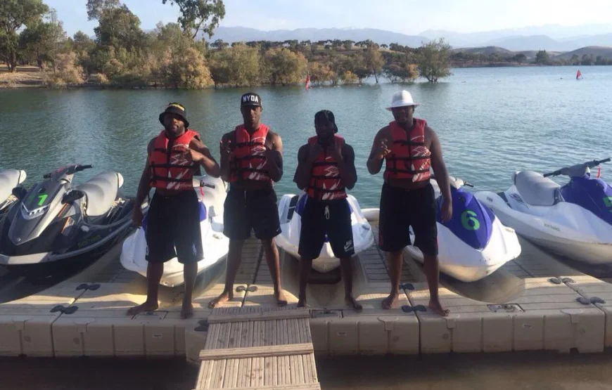 Jet Ski at Lake Lalla Takerkoust