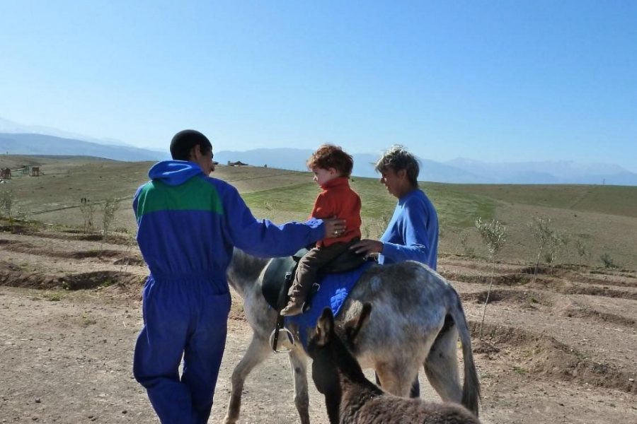Donkey Ride in Berber Country