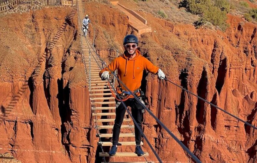 Zipline in the Lands of Amanar