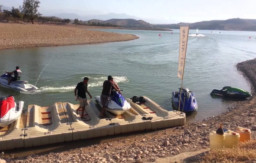 Jet Ski at Lake Lalla Takerkoust